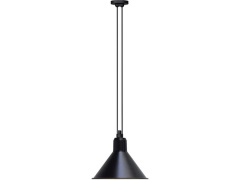 Lampe Gras - 322 L Hanglamp Kegelvormig Zwart/Koper