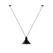 Lampe Gras - 323 L Hanglamp Kegelvormig Zwart