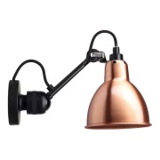 Lampe Gras - 304Sw Wandlamp Zwart/Koper/Wit