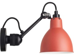 Lampe Gras - 304 Wandlamp Rood
