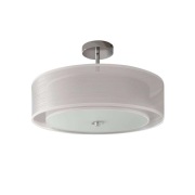 Lindby - Pikka Plafondlamp White/Chrom