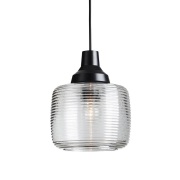 Design By Us - New Wave Stripe Hanglamp Clear