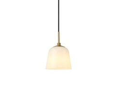 Halo Design - Room 49 Hanglamp Ø15 Antique Brass/Opal