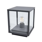 Lucande - Annalea Buiten Tuinlamp H20 Dark Grey/Clear