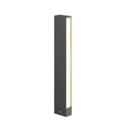 Lucande - Lirka 2 Buiten Tuinlamp Dark Grey/White