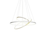 Lucande - Ezana Hanglamp Nickel