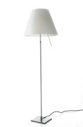 Luceplan - Costanza VloerLamp met Dimmer Alu/White