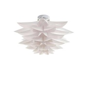 Lindby - Lavinja Plafondlamp White/Chrome
