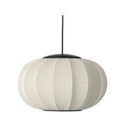 Made By Hand - Knit-Wit 45 Oval LED Hanglamp Pearl White