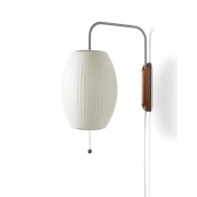 Herman Miller - Nelson Cigar Sconce Bubble Wandlamp S Off-White