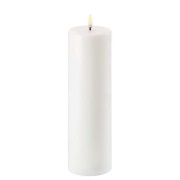 Uyuni - Cilinderkaars LED Nordic White 7,8 x 25 cm  Lighting