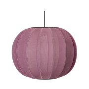 Made By Hand - Knit-Wit 45 Round LED Hanglamp Burgundy