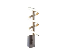 Lindby - Pierre LED Wandlamp Nickel/White