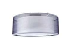 Lindby - Nica Plafondlamp Deckenleuchte Ø40 Grey/White