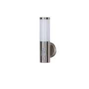 Lindby - Kristof Buiten Wandlamp w/Sensor Steel