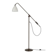 GUBI - Bestlite BL4 vloerlamp, Ø 21 cm, wit/zwart