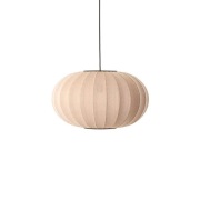 Made By Hand - Knit-Wit 57 Oval Hanglamp Zand Stone