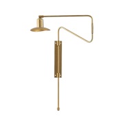 House Doctor - Swing Wandlamp Geel Koper