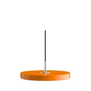 UMAGE - Asteria Plus hanglamp, Ø 30 cm, oranje/staal