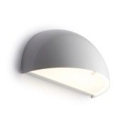 LIGHT-POINT - Rørhat Buiten Wandlamp 40W E14 Wit