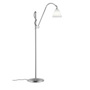 GUBI - Bestlite Bl3 VloerLamp Ø16 Chroom/Porselein