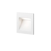 LIGHT-POINT - Deli 1 LED-inbouwwandlamp IP54 3000K wit