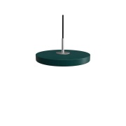 UMAGE - Asteria Hanglamp Micro Forest Green/Steel Top