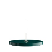 UMAGE - Asteria Plus Hanglamp Medium Forest Green/Steel Top