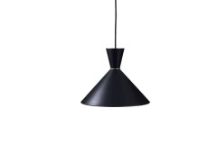 Warm Nordic - Bloom hanglamp, zwart, Ø 30 cm