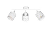 Lindby - Aralena 3 Plafondlamp Wit
