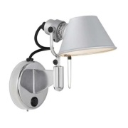 Artemide - Tolomeo Micro Faretto Wandlamp/Schakelaar E14 Aluminium