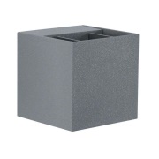 Paulmann - Cybo Buiten Wandlamp 8x8 Grijs