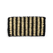 HAY - Coco Stripe Wide Deurmat Zwart /Wit
