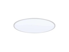 Lindby - Narima LED Plafondlamp 4.000K Ø100 White/Silver