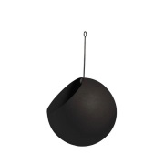 AYTM - Globe Pot Ø17xH28 Black