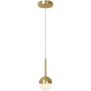 Nordlux - Contina hanglamp Brass/Opal