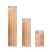 Blomus - Dreva Kaarshouder 3 pcs. Eik