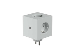 Avolt - Square 2 Socket Extender w/30W Dual USB-C Gotland Gray Avolt