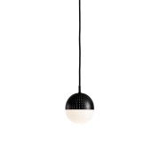 Woud - Dot Hanglamp S Zwart/Opal