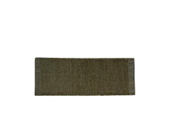 Woud - Rombo Vloerkleed 75x200 White/Moss Green