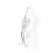 Seletti - Monkey Hanging Wandlamp Left Wit