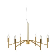 Markslöjd - Monarch 6 Hanglamp Goud