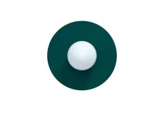 Swedish Ninja - Candy Big Circle 360 S Wandlamp Peacock Green