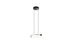 LIGHT-POINT - Inlay S2 Disc hanglamp Ø34,2cm zwart/zilver,