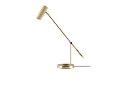 Globen Lighting - Hubble Read Tafellamp w/Wireless Charging Brushed Br...