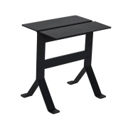 Hübsch - Fold Bijzettafel Zwart