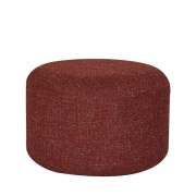 Hübsch - Marshmellow Poef Small Rood