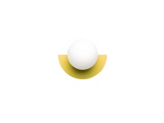 Swedish Ninja - Candy Little Circle 180 S Wandlamp Sunshine Yellow