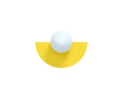 Swedish Ninja - Candy Big Circle 180 S Wandlamp Sunshine Yellow