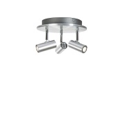 Belid - Cato Triospot Plafondlamp Aluminium